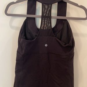 Lululemon Black Tank Top Size 10